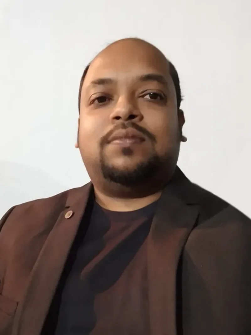 Portrait of Subhayu, Academic Advisor at Studio 1947