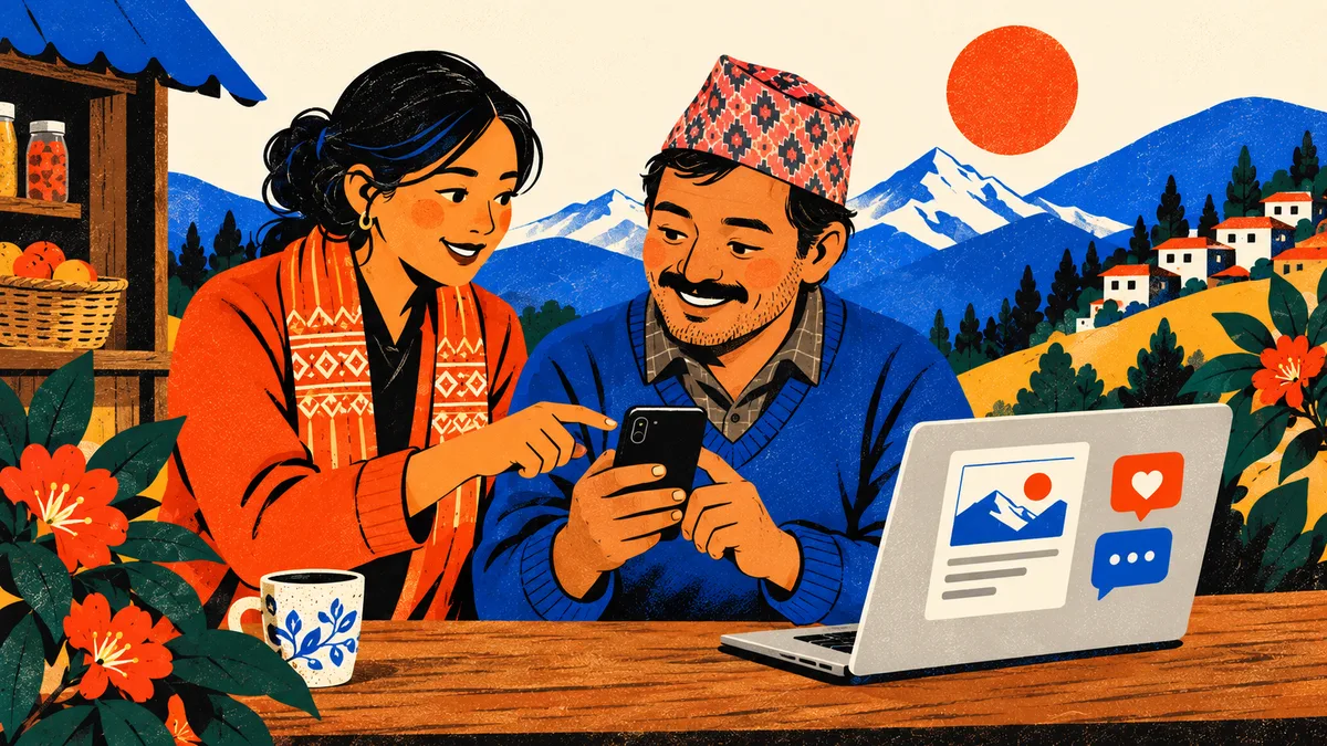 Digital Literacy Training illustration