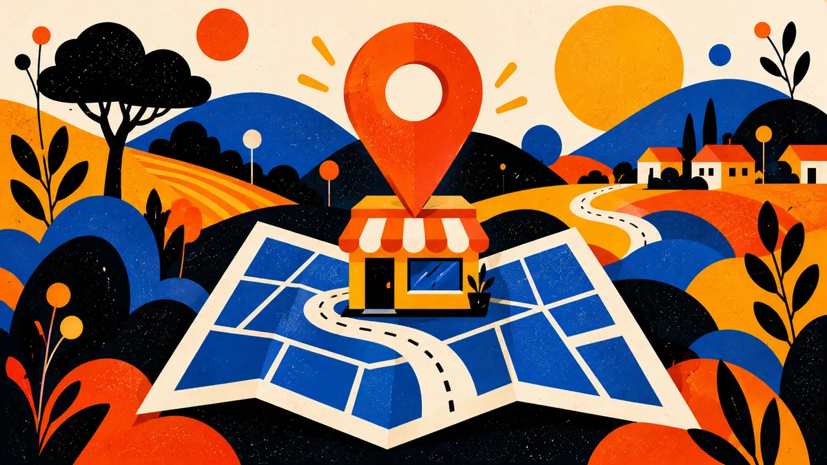 Google Maps Listing illustration