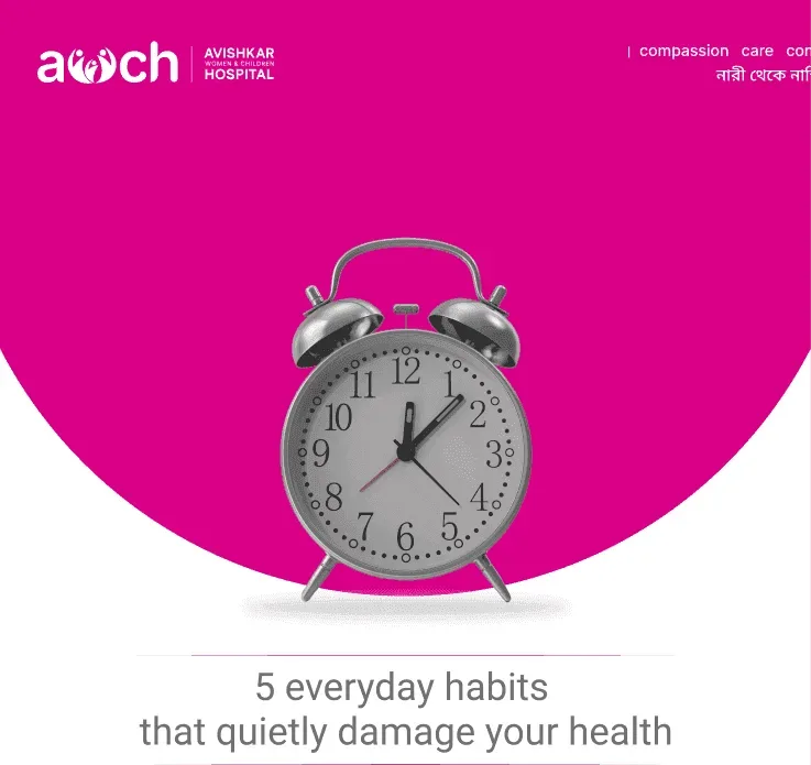 AWCH social media post built on the modular template — brand pink, bold headline hierarchy and the awch lockup