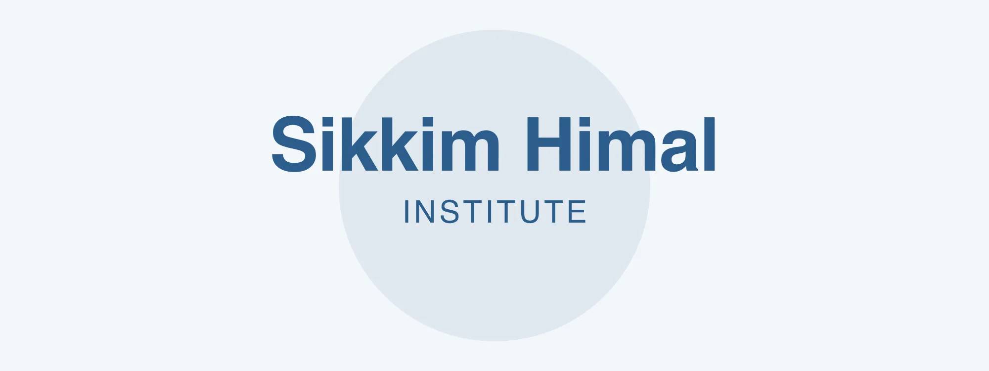 Sikkim Himal Institute wordmark